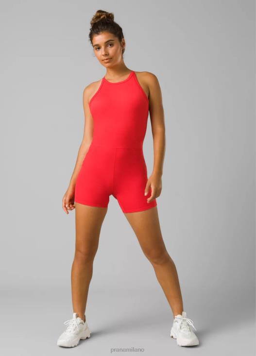 donne becksa shortie prAna erica rosso carminio vestiario T6DPZ509