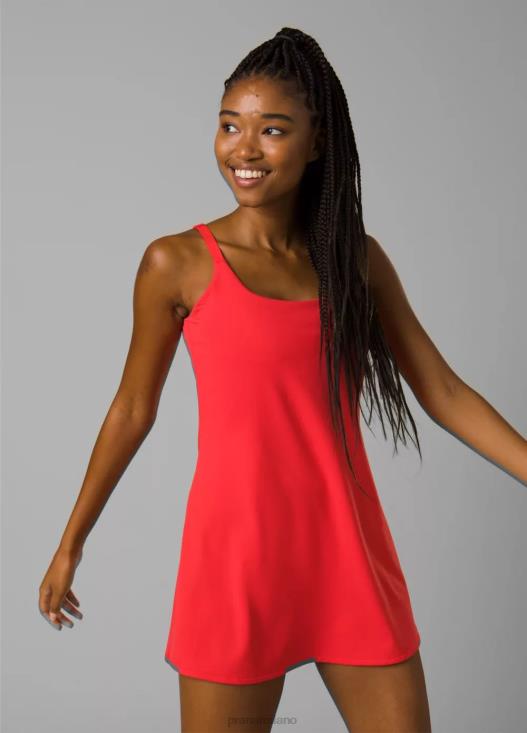 donne vestito Luxara prAna rosso carminio vestiario T6DPZ552