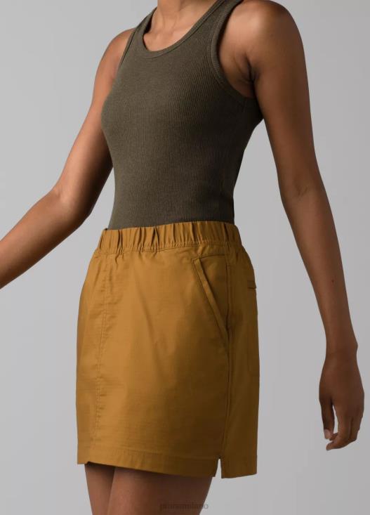 donne gonna con doppia visiera prAna bronzo antico vestiario T6DPZ479