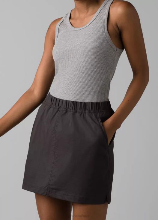 donne gonna con doppia visiera prAna carbone vestiario T6DPZ476