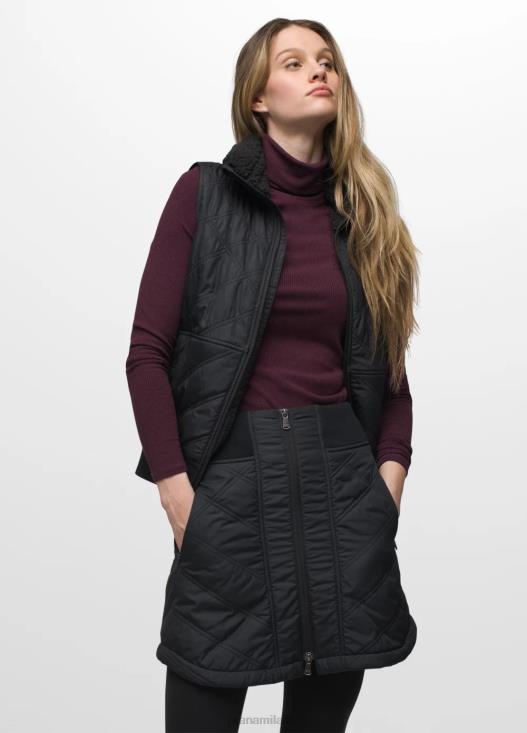 donne gonna esla prAna nero vestiario T6DPZ542