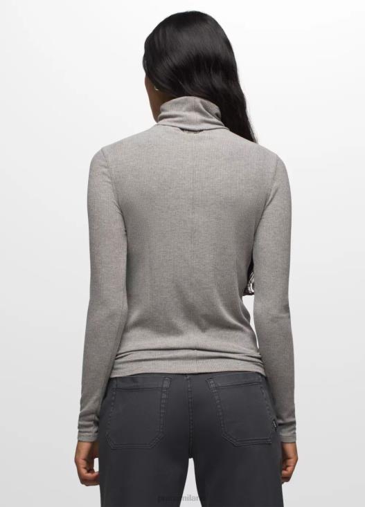 donne dolcevita a costine prAna grigio erica vestiario T6DPZ19