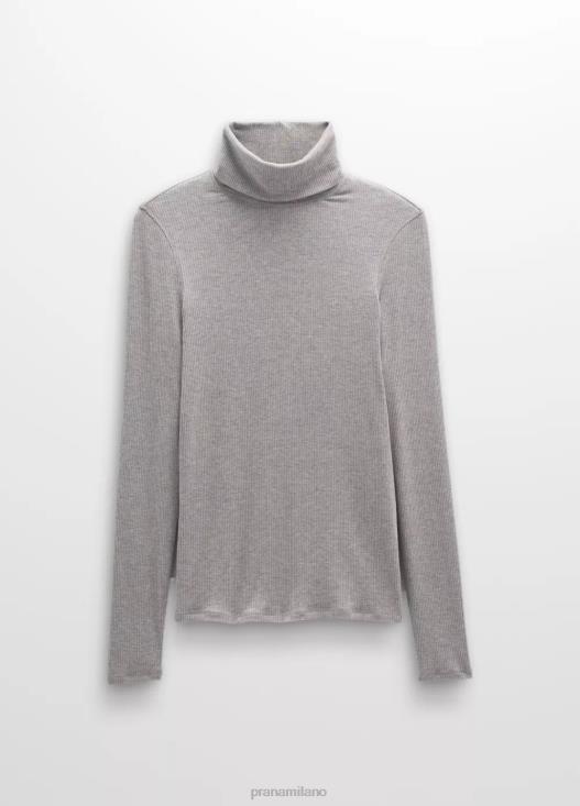 donne dolcevita a costine prAna grigio erica vestiario T6DPZ19