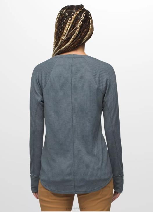 donne equipaggio di Wensley prAna blu stagionato vestiario T6DPZ48