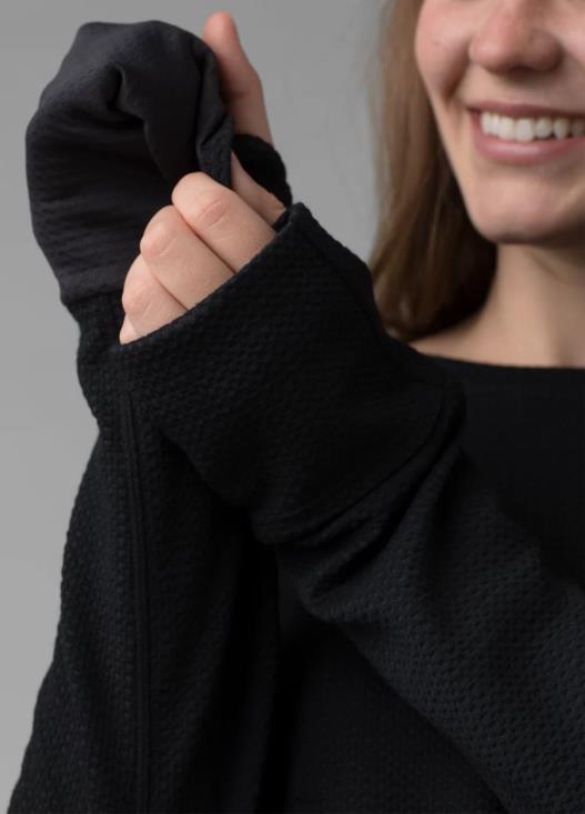 donne equipaggio di Wensley prAna nero vestiario T6DPZ49