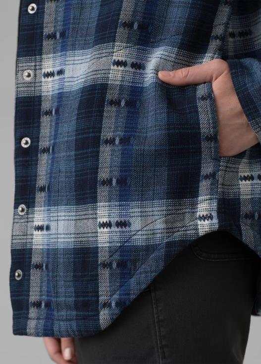 donne flanella foderata in emerick prAna ammiraglio blu vestiario T6DPZ246