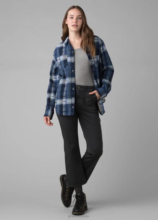 donne flanella foderata in emerick prAna ammiraglio blu vestiario T6DPZ246