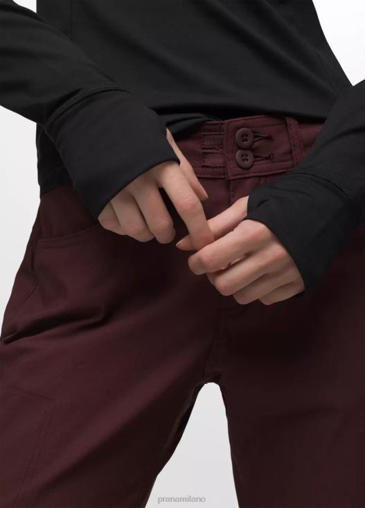 donne girocollo con flusso di ghiaccio prAna nero vestiario T6DPZ89