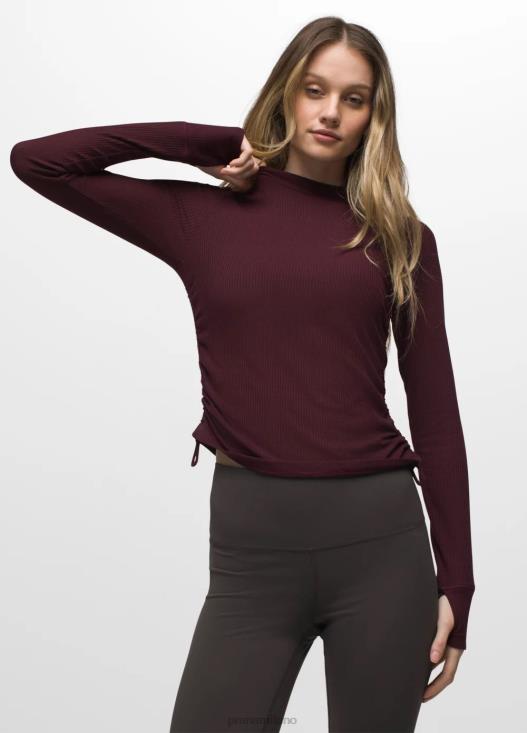 donne manica lunga stella fiammeggiante prAna gelso vestiario T6DPZ40