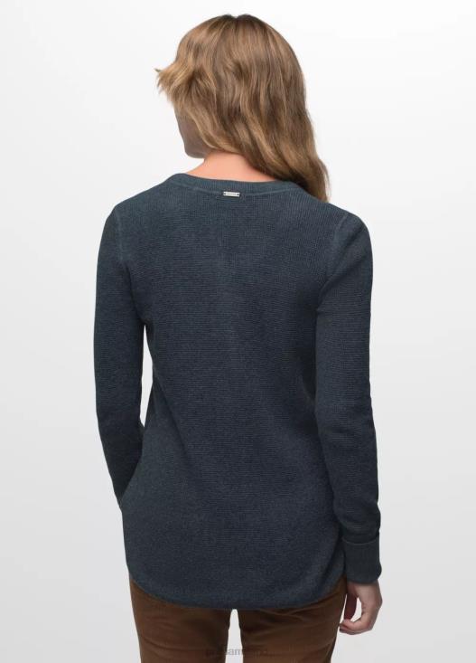donne milani henley prAna cielo scuro vestiario T6DPZ95