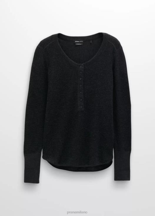donne milani henley prAna nero vestiario T6DPZ94