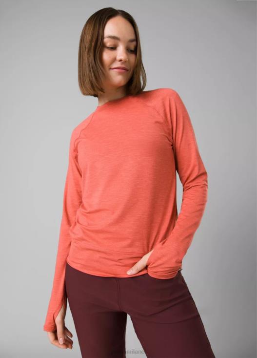 donne Maglia a maniche lunghe Sol Searcher prAna fresca vestiario T6DPZ217