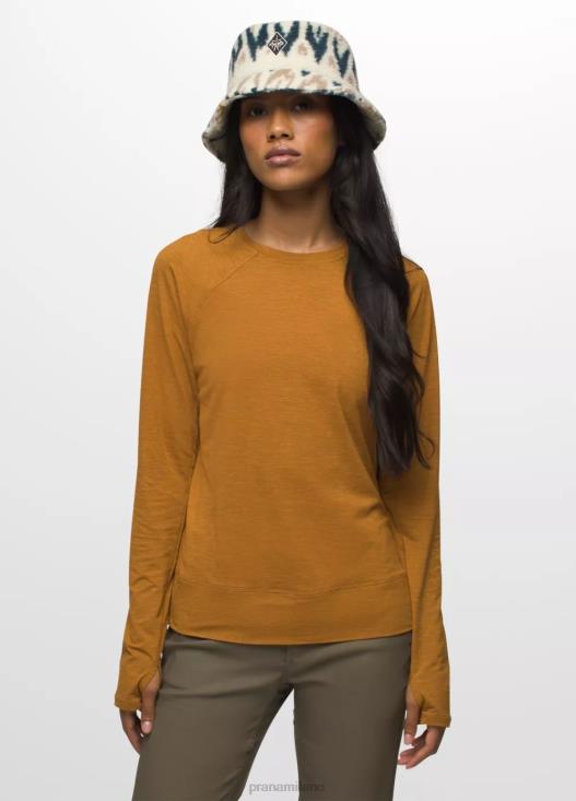 donne Maglia a maniche lunghe Sol Searcher prAna speziato vestiario T6DPZ213