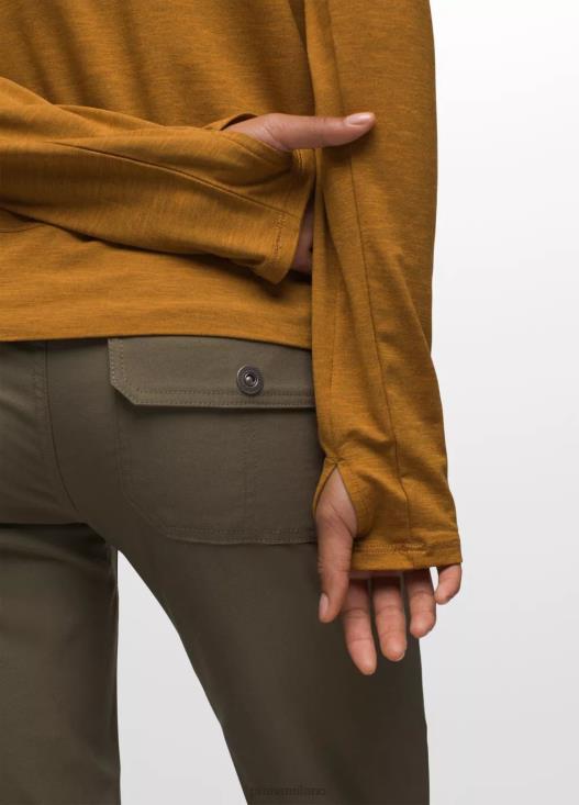 donne Maglia a maniche lunghe Sol Searcher prAna speziato vestiario T6DPZ213