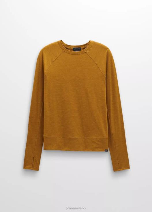 donne Maglia a maniche lunghe Sol Searcher prAna speziato vestiario T6DPZ213