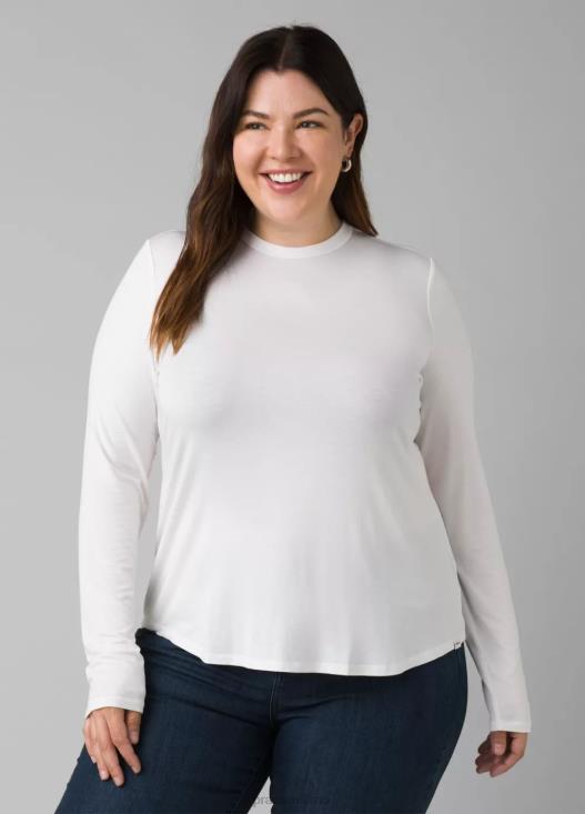 donne fondotinta 365 ls top plus prAna bianco vestiario T6DPZ273