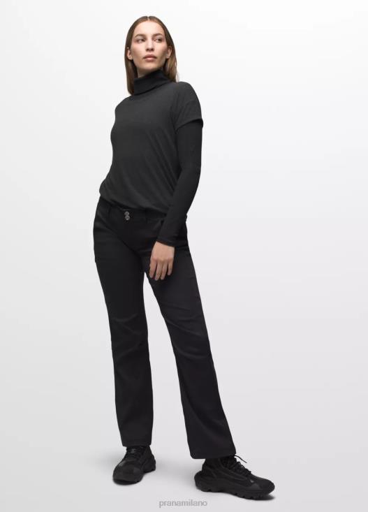 donne maglietta comoda prAna nero vestiario T6DPZ192