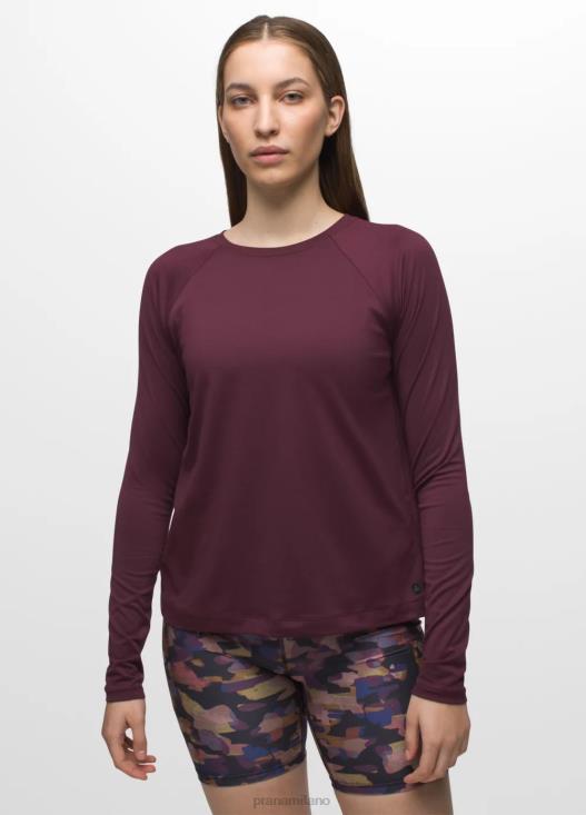 donne manica lunga color Alpenglow prAna gelso vestiario T6DPZ177