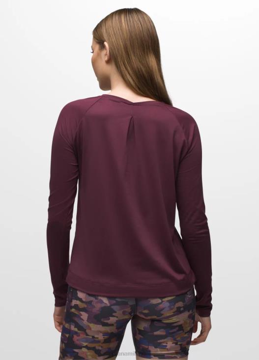 donne manica lunga color Alpenglow prAna gelso vestiario T6DPZ177