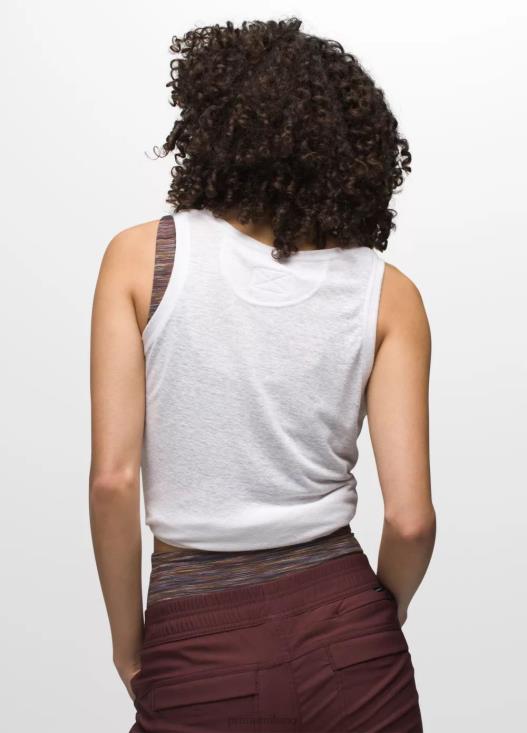 donne serbatoio accogliente prAna bianco vestiario T6DPZ228