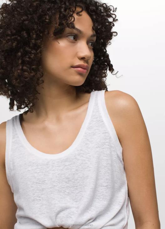 donne serbatoio accogliente prAna bianco vestiario T6DPZ228