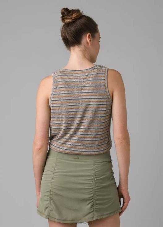 donne serbatoio accogliente prAna striscia arcobaleno vestiario T6DPZ229