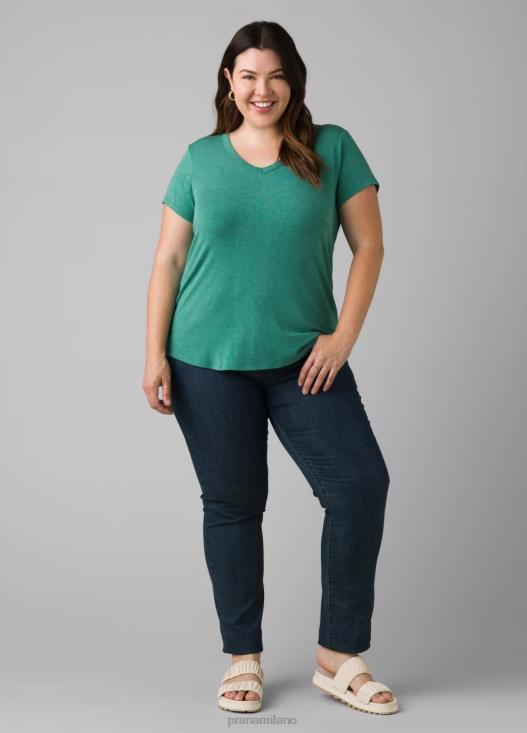 donne top Foundation 365 con scollo a V plus prAna erica della baia vestiario T6DPZ255