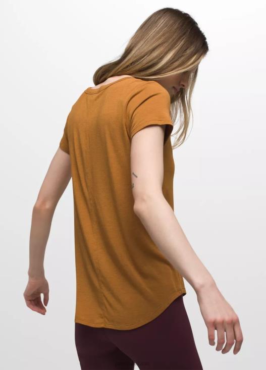 donne top con scollo a V Foundation 365 prAna erica speziata vestiario T6DPZ142