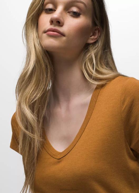 donne top con scollo a V Foundation 365 prAna erica speziata vestiario T6DPZ142