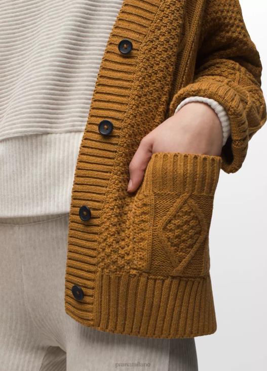 donne Cardigan dei campi di sangria prAna speziato vestiario T6DPZ209