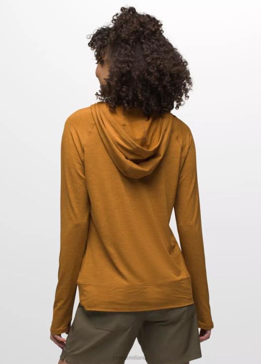 donne Felpa con cappuccio Sol Searcher prAna speziato vestiario T6DPZ231