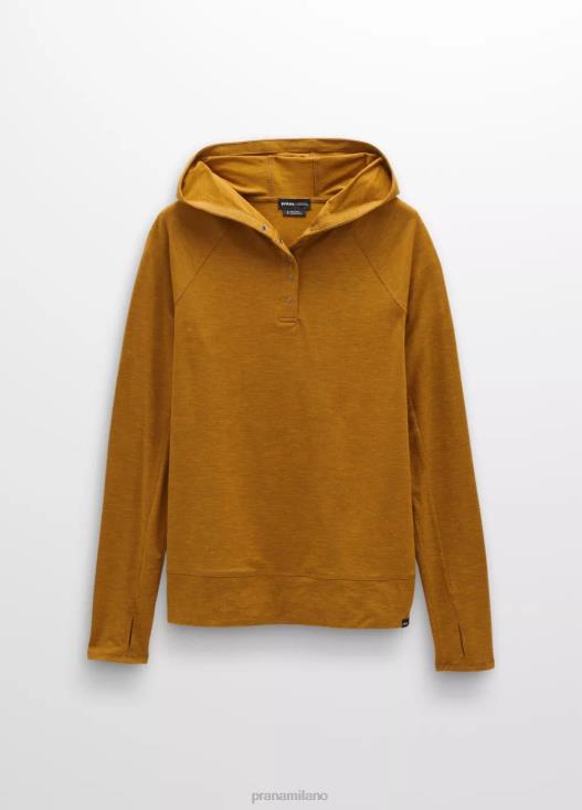 donne Felpa con cappuccio Sol Searcher prAna speziato vestiario T6DPZ231