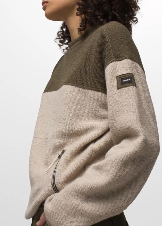 donne equipaggio Incrediwool prAna blocco di tela vestiario T6DPZ129