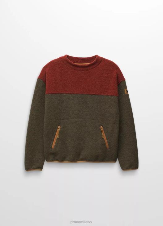 donne equipaggio Incrediwool prAna blocco verde ardesia vestiario T6DPZ130