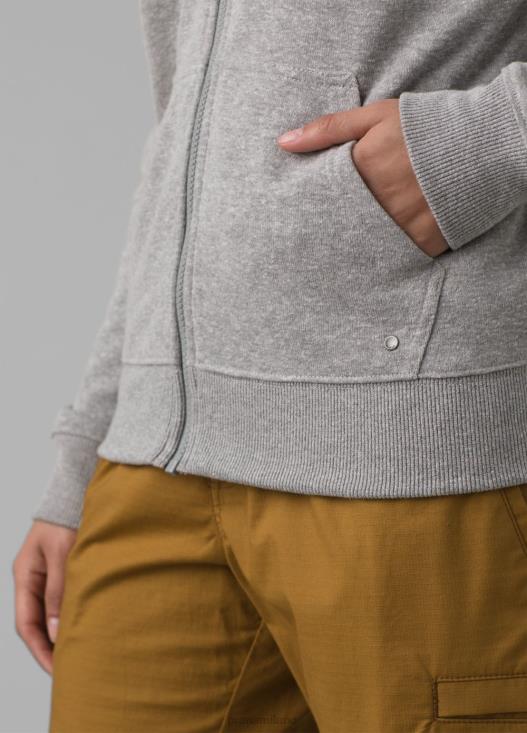 donne giacca comoda prAna grigio erica vestiario T6DPZ168