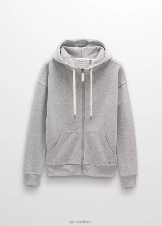 donne giacca comoda prAna grigio erica vestiario T6DPZ168