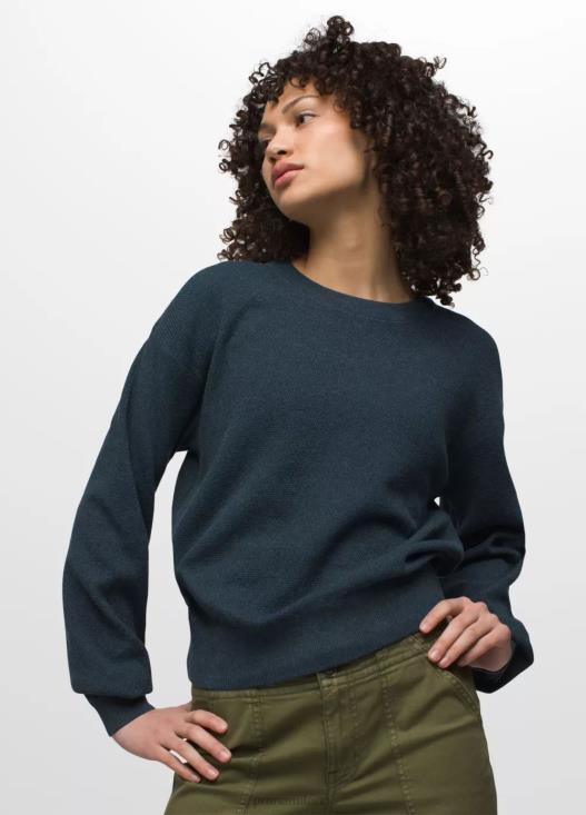 donne girocollo milani prAna cielo scuro vestiario T6DPZ25