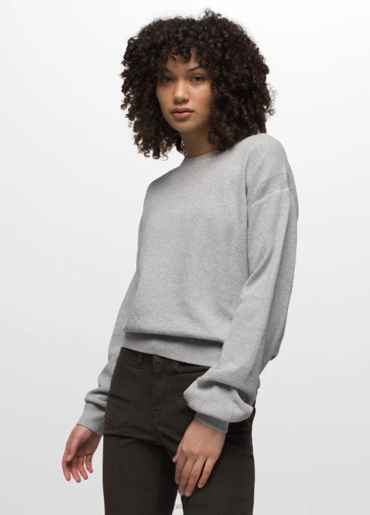 donne girocollo milani prAna grigio atletico vestiario T6DPZ26