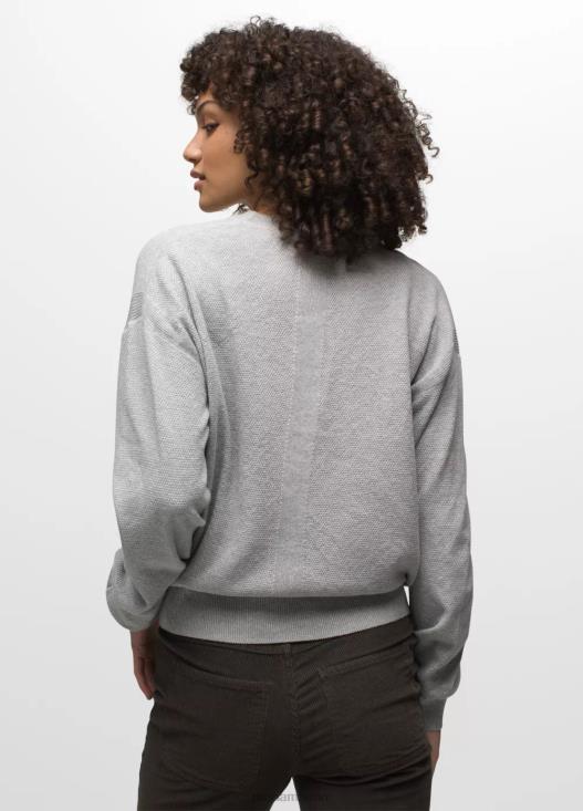 donne girocollo milani prAna grigio atletico vestiario T6DPZ26