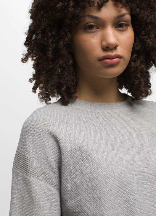 donne girocollo milani prAna grigio atletico vestiario T6DPZ26