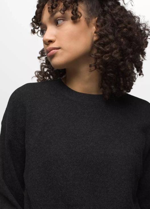donne girocollo milani prAna nero vestiario T6DPZ27