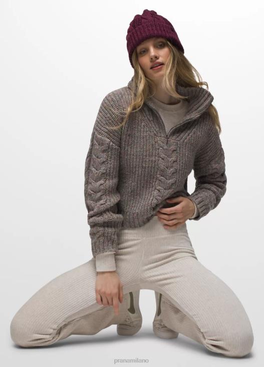 donne maglione di Laurel Creek prAna grigio ghiaia vestiario T6DPZ44
