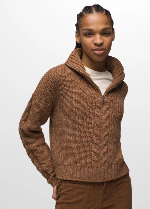 donne maglione di Laurel Creek prAna seppia vestiario T6DPZ45