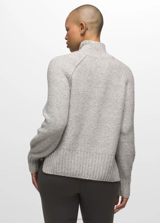 donne maglione stella fiammeggiante prAna grigio erica vestiario T6DPZ78