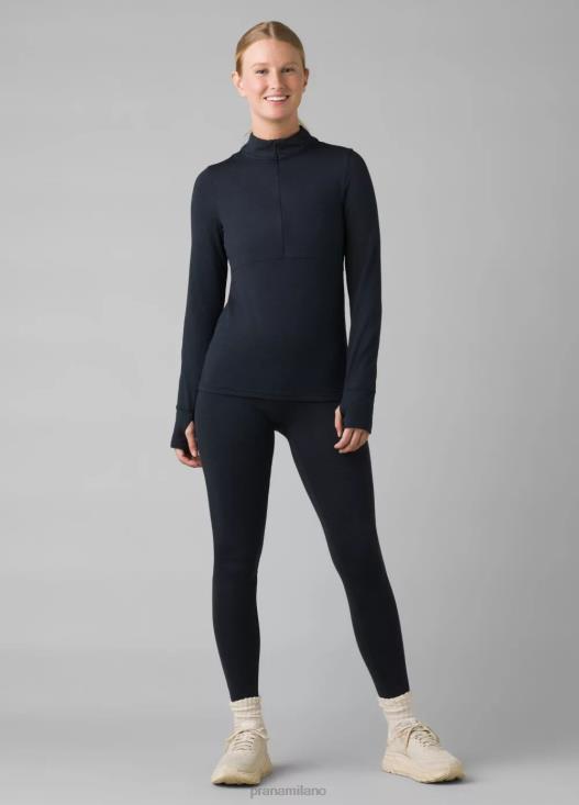 donne mezza zip flusso di ghiaccio prAna nautico vestiario T6DPZ64