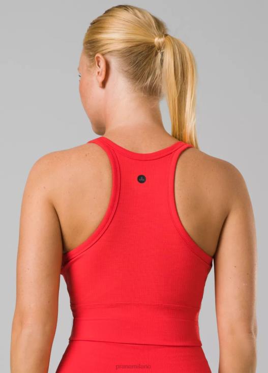 donne becksa bralette prAna erica rosso carminio vestiario T6DPZ75
