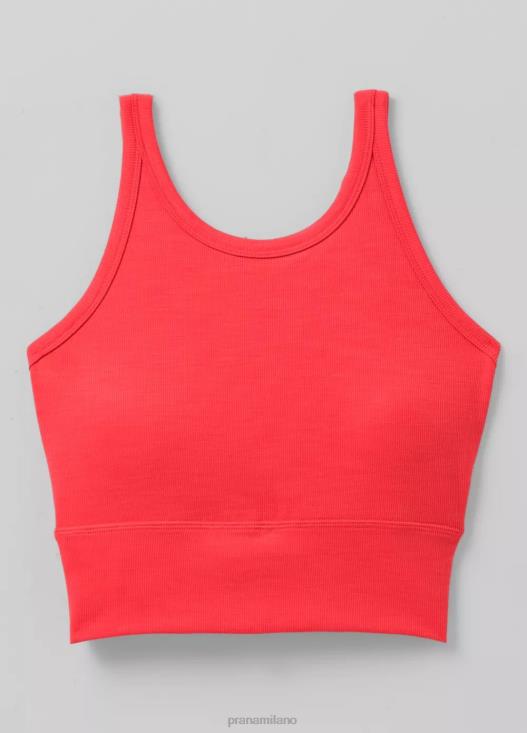 donne becksa bralette prAna erica rosso carminio vestiario T6DPZ75