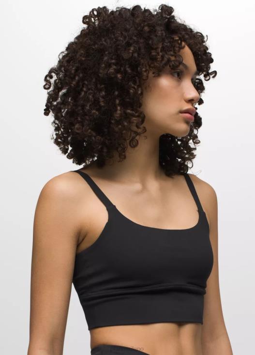 donne bralette Luxara prAna nero vestiario T6DPZ84