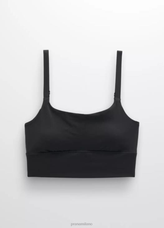 donne bralette Luxara prAna nero vestiario T6DPZ84