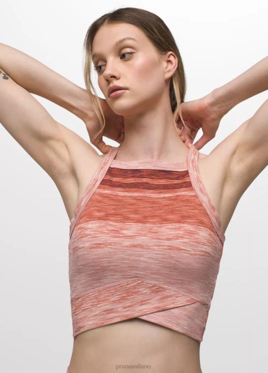 donne bralette a stella fiammeggiante prAna striscia autunnale vestiario T6DPZ42
